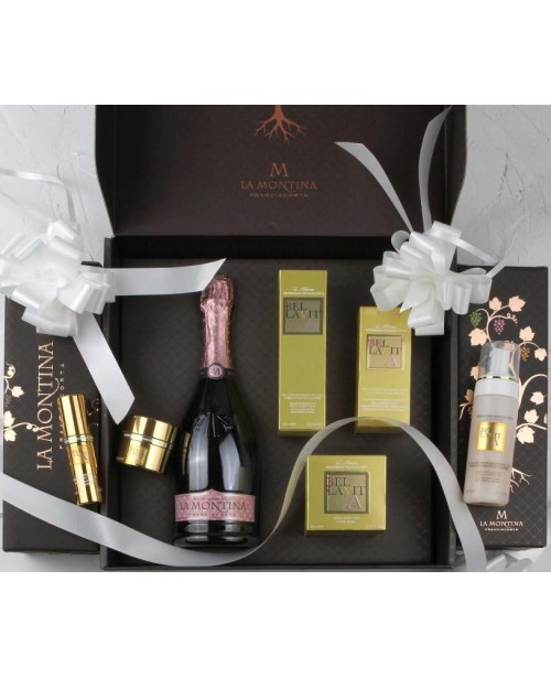 La Montina Franciacorta Set Lady Case Rose Demi Sec 0.75L Top La Montina Franciacorta Set Lady Case Rose Demi Sec 0.75L Top
